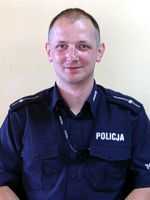 zdjęcie dzielnicowego Rafała Jania