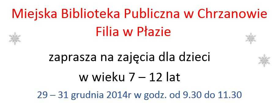 Zajęcia dla dzieci